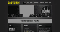 Desktop Screenshot of crossfitovertake.com
